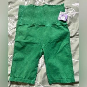 NWT Free People Movement Good Karma Biker Shorts